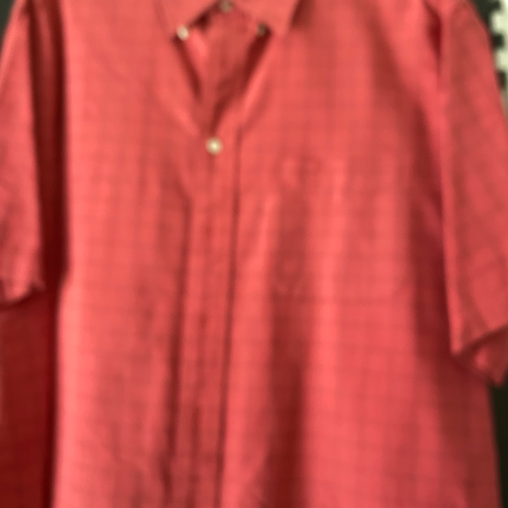 Daniel Cremieux Scarlet Checkered Shirt